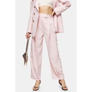 NWOT topshop marl pink trouser 2 US